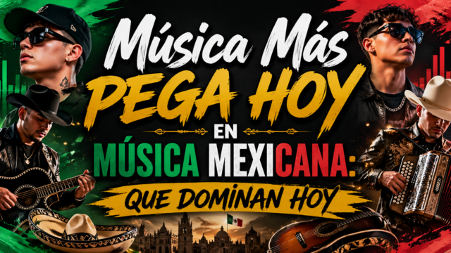 Música Más Pega Hoy En Música Mexicana Que Dominan Hoy